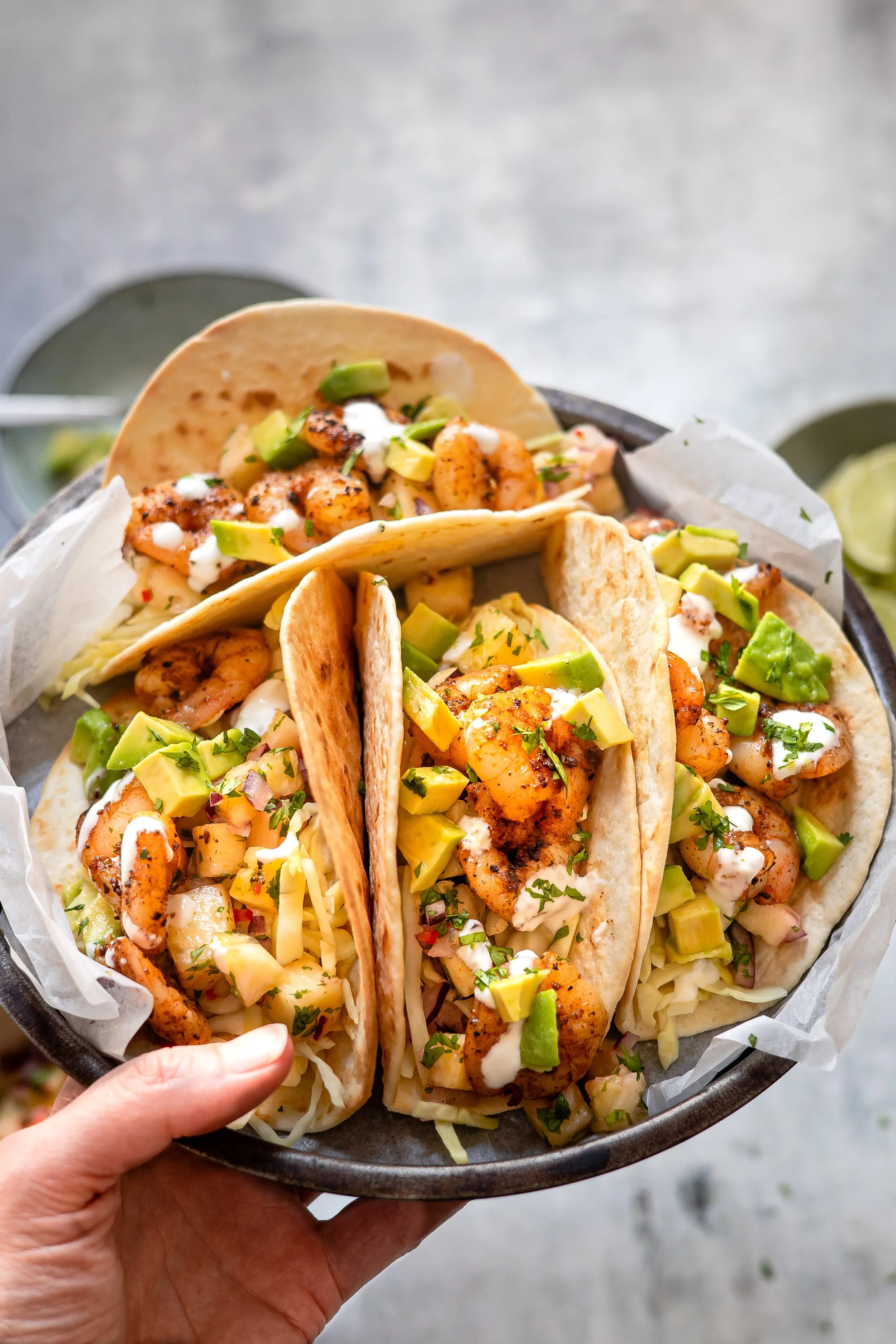 Platos de comida mexicana